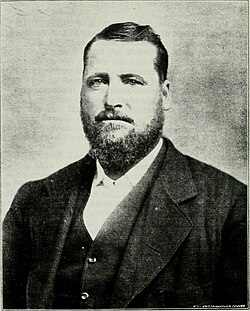 Portrait of Orange Seely, from the book "History of Sanpete and Emery counties, Utah", 1898