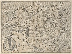 Map of Ulster