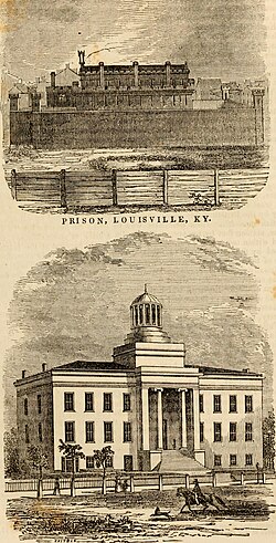 A page of "Historical sketches of Kentucky : embracing its history, antiquities, and natural curiosities, geographical, statistical, and geological descriptions"
