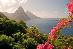St. Lucia, the Caribbean