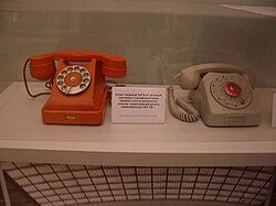 The image of two Soviet telepones
