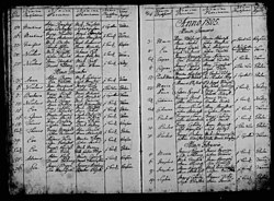 Baptismal record for Miklós Martincsek. 6 December 1804.