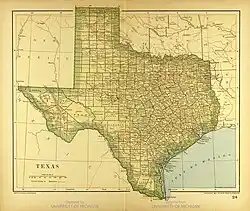 Map of Texas