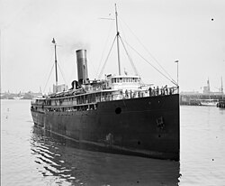 SS Suwannee entering the port of Jacksonville in 1912