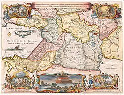 map of Middle East