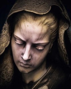Statue At Monumental Cemetery of Staglieno