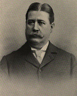 Picture of Edward A. Maher (Mayor of Albany), from the book "Albany Chronicles: A History of the City Arranged Chronologically", 1906