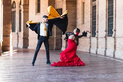 Flamenco dancers