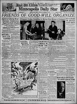 The Minneapolis Star on November 24, 1925, page 1