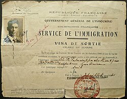 immigration document