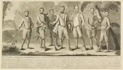 Cherokee Delegation to England, 1730.