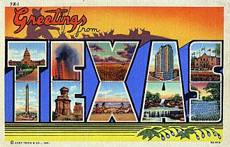 Texas post card