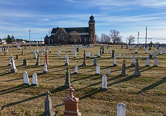 St Mary's Church Cemetery in Souris, Prince Edward Island