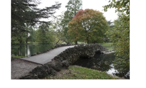 Spring Grove Cemetery, footbridge
