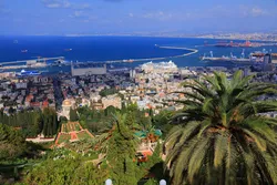 Haifa city, Israel - Baha'i Gardens