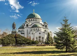 Cathedral in Belgrad