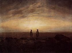 David Caspar Friedrich’s Two Men by the Sea