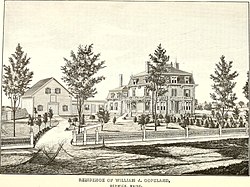 A page of "History of York County, Maine. With illustrations and biographical sketches of its prominent men and pioneers"