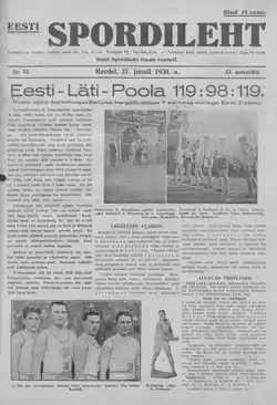 newspaper cover