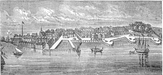 New York City in the 1700s.