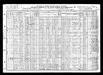 1910 United States Federal Census in Manhattan