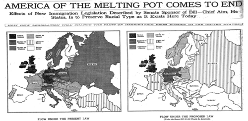 Immigration Act of 1924 - American of the melting pot comes to end
