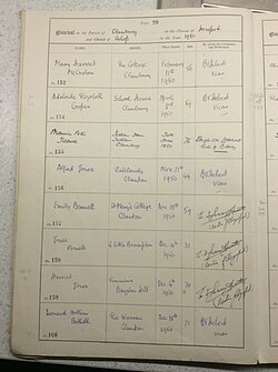 parish register