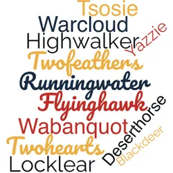 Native American surnames
