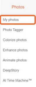 My photos on your MyHeritage site