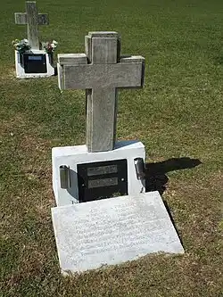 Grave of Jorge (Yurii) Polanski. Ukrainian Cemetery, Buenos Aires.
