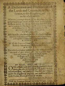 protestation oath