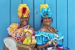 Traditional Cuban dress