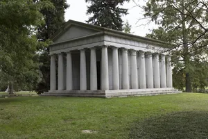 mausoleum, Spring Arbor Cemetery
