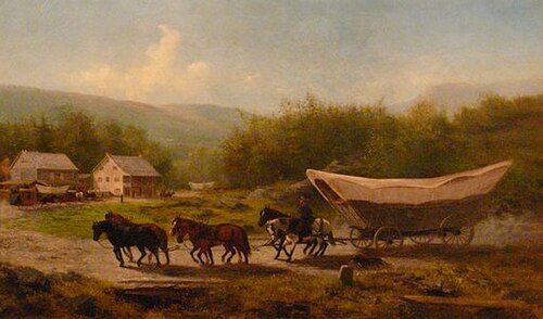 conestoga wagon in 1883