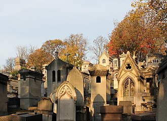 Pere LaChaise Cemetery tombs