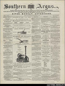 newspaper front page