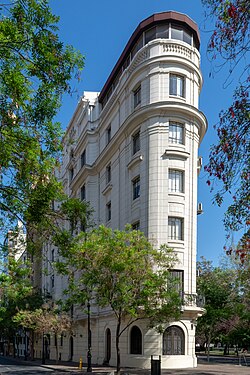 Headquarters of SERVEL, the organ of the state that arranges and supervises elections in Chile.