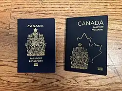 Image of Canadian passports