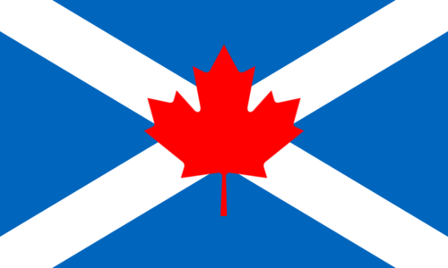Flag of Scottish Canadians