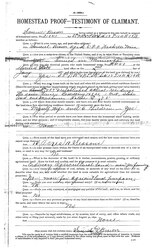 Samuel Brown, Testimony of Claimant. 1897