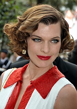Mila Jovovich in Cannes