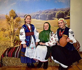 Specialized clothing plays an important part of Ukrainian culture and many Ukrainians passed on these traditions in their new countries.