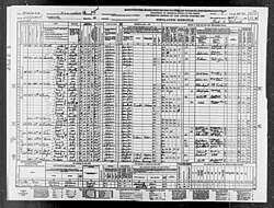 1940 U.S. Census record for Jefferson County, Alabama.