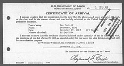 Petition for Naturalization of Haussner, Karl