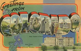 Colorado postcard