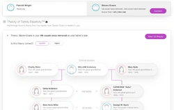 Summarized theory view on MyHeritage