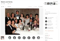 Tagging a photo with personal details