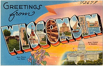 Wisconsin post card