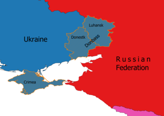 The Russo-Ukrainian War has been going on since 2014, when it started in the Donbas area.