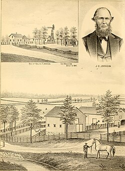 A page of "History of Branch county, Michigan, with illustrations and biographical sketches of some of its prominent men and pioneers"